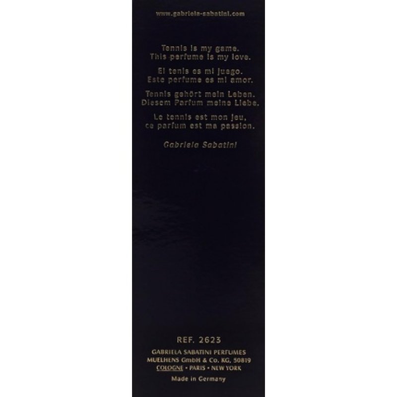 Gabriela Sabatini Eau De Toilette 60ml