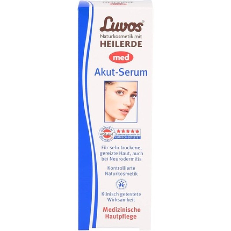 Luvos Naturkosmetik med Acute Serum 50ml Solution