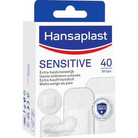 Hansaplast Sensitive Plaster 40 Pieces