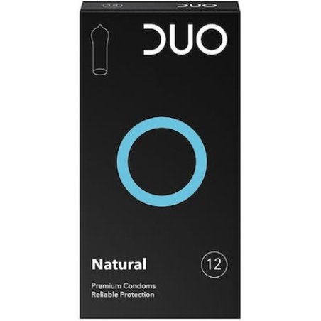 Duo Natural Condoms 12 Pieces