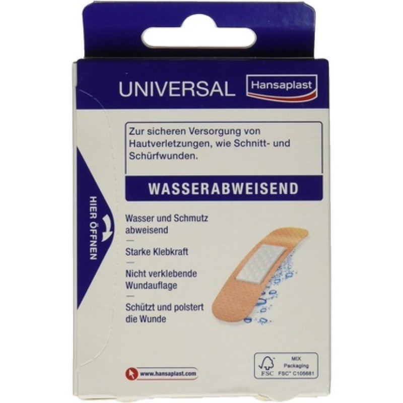Hansaplast Universal Strips 20 Pieces