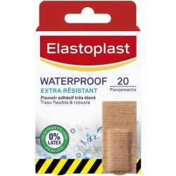Elastoplast Waterproof Extra Strong Bandages 20 Count