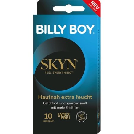 Billy Boy SKYN Latex-Free Condoms Moisturized 10 Pieces Extra Moist