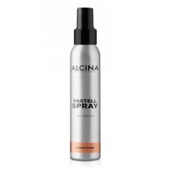 Alcina Pastel Spray 100ml Color Correction Spray without Rinsing Coral Rose 100ml