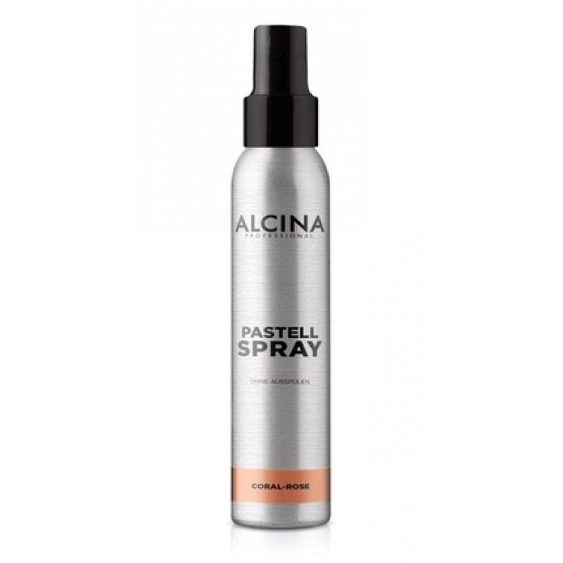Alcina Pastel Spray 100ml Color Correction Spray without Rinsing Coral Rose 100ml