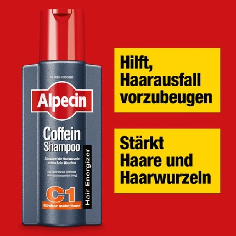 XXL Alpecin Caffeine Shampoo C1 375ml