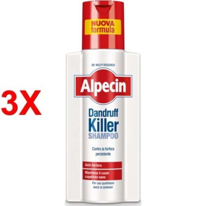Alpecin Killer Shampoo Antiforfora 250ml Persistent Dandruff