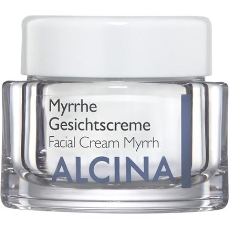 ALCINA Myrrh Face Cream 50ml - Moisturizes Particularly Dry Skin Areas
