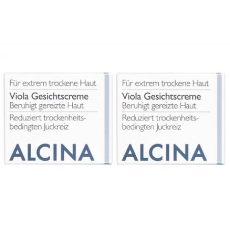 Alcina Viola Facial Cream Caring Cosmetics Soothes Irritated Skin 50ml