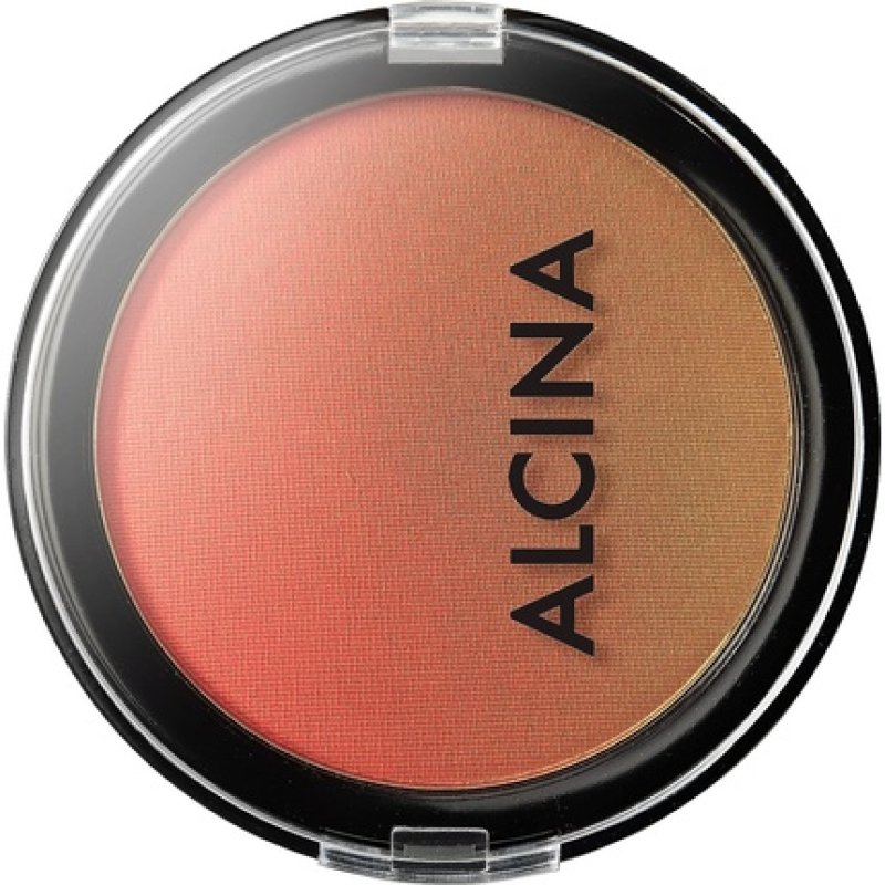 ALCINA Sundowner Powder Blush - 2-in-1 Blush and Rouge for Feminine Apple Cheeks and Defined Cheekbones