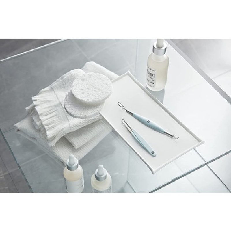 ZWILLING Twinox Professional Blackhead Remover with 2 Loops and Ergonomic Shape Stainless Steel Mint