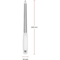 ZWILLING 160mm White Sapphire Coated Polished Tip Ergonomic Shape Coarse Fine Grain File Faces