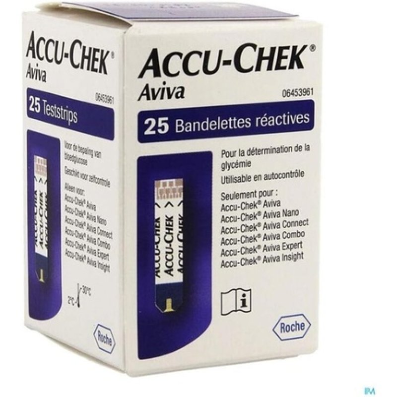 Accu-Chek Aviva 25 Test Strips