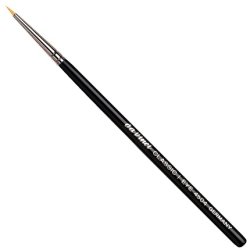 da Vinci Cosmetics CLASSIC Series 4504 Pointed Round Eyeliner Brush Synthetic Fibers