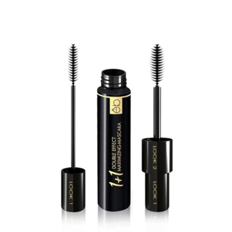 être belle Cosmetics 1 1 Double Effect Maximizing Mascara - Natural to Intensely Glamorous Lashes