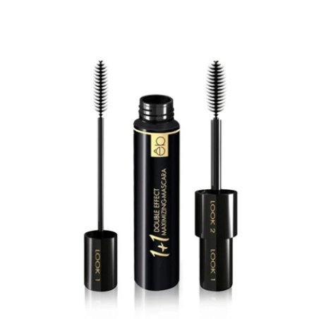 être belle Cosmetics 1 1 Double Effect Maximizing Mascara - Natural to Intensely Glamorous Lashes