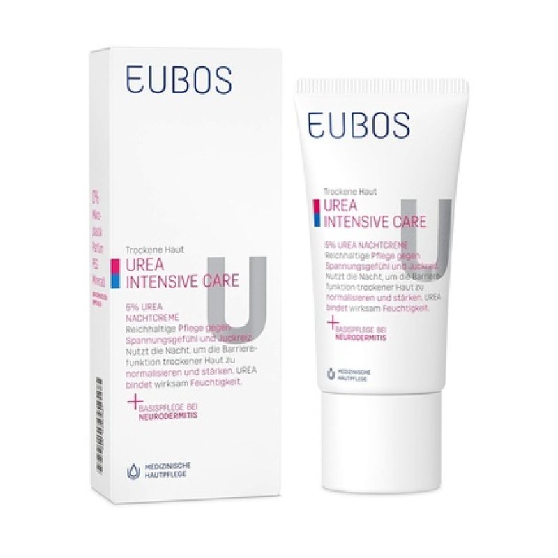 Eubos 5% Urea Night Cream 50ml for Dry Skin