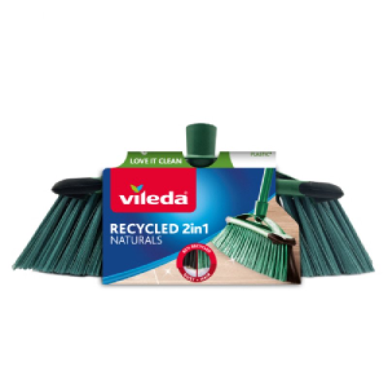 Vileda Recycled Broom 2in1 172540