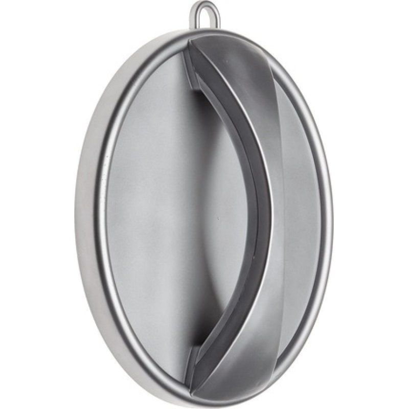 Efalock Professional Hand Mirror 28cm Diameter Silver 0.7kg