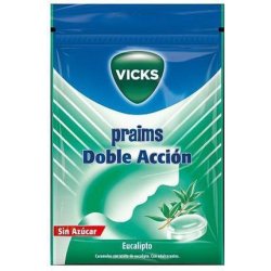 Vicks Praims Doble Accion Sin Azucar 72g