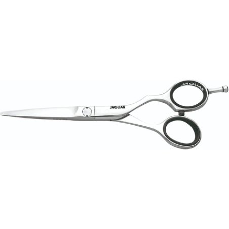 Jaguar Hairdressing Scissors Euro-Tech 5.25 Inch Offset Black Line