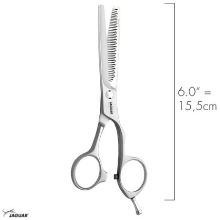 Jaguar Xenox 43 6.0" Modeling and Texturizing Scissors with 43 Curved Blades