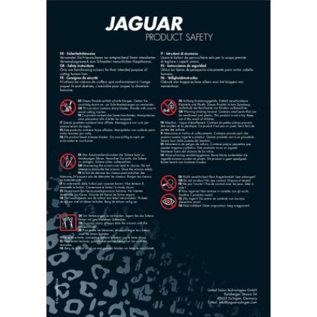 Jaguar Hair Scissors Heron Titan 25055-1 5.5 Black