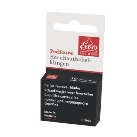 Callus Plane Blades by Erbe Solingen Pedicure Foot Care Becker-Manicure