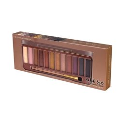 Essentials Naked Eyes Eyeshadow Palette with 12 Natural Shades