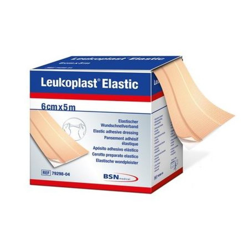 LEUKOPLAST Elastic Plaster 6cm x 5m Roll