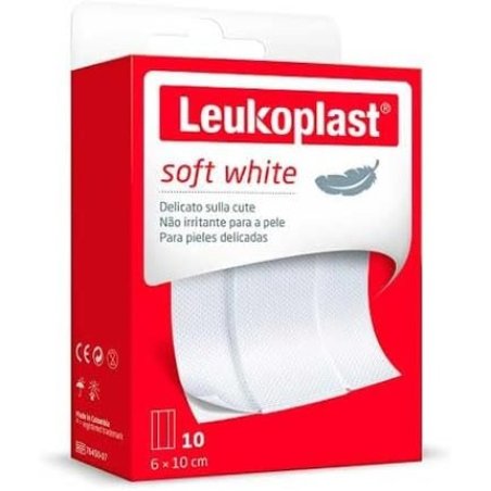 Essity Italy Leukoplast Soft White 100 x 6cm 10 Pieces