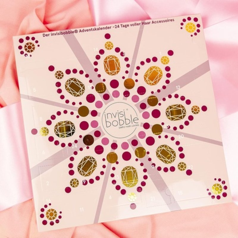 Invisibobble Original Hair Scrunchie Advent Calendar 2021 Christmas Calendar with Selected Hair Accessories for Girls