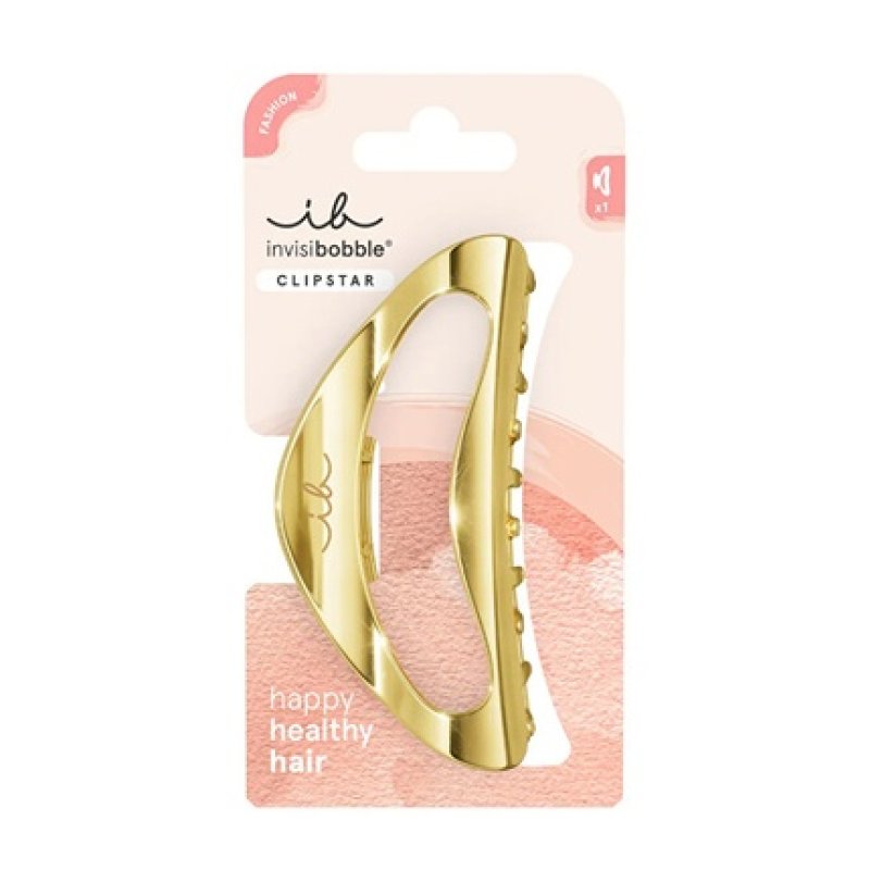 Invisibobble Clipstar Gold Luxe Hair Clip