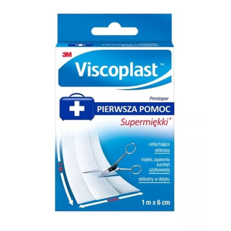 Viscoplast Prestopor Super Soft Plaster For Cutting 1 M X 6 Cm