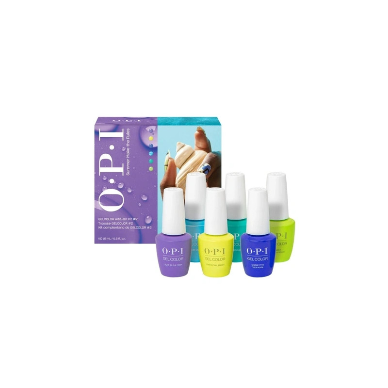 Opi Coty Opi Gel Color Summer Make The Rules - Kit 2