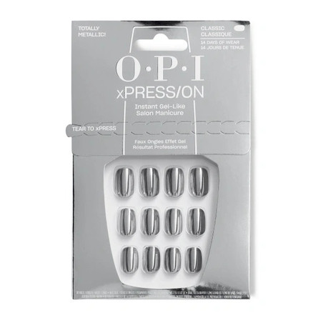 Opi Coty Faux Nails Xpress/On Totally Metallic
