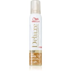 Wella Deluxe Silky Smooth fissante in mousse 200 ml - Nutrient-Enriched