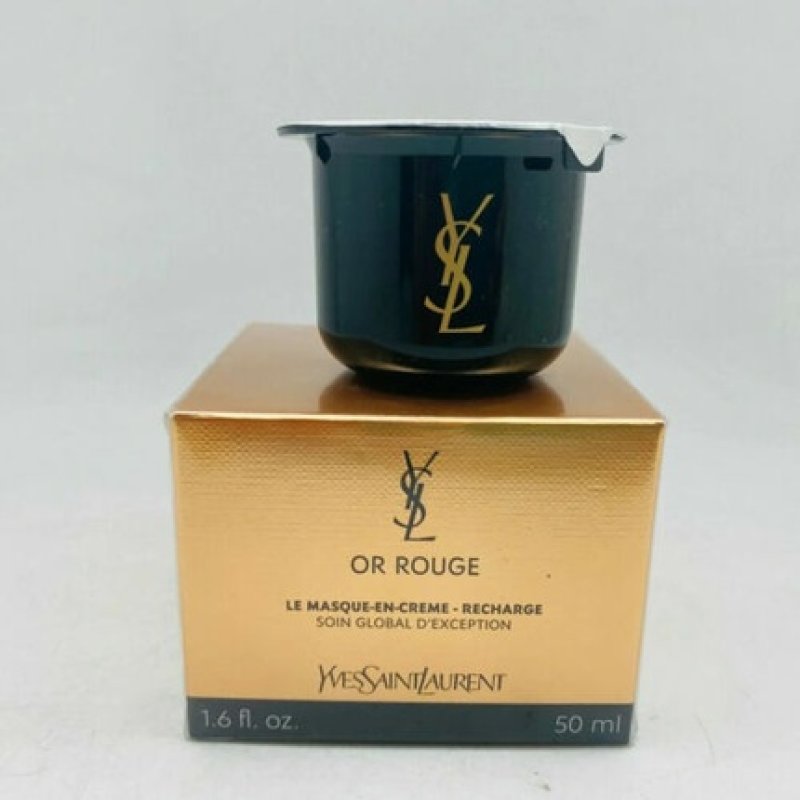 YSL OR ROUGE LE MASKE-IN-CREME Refill 1.6 Fluid Ounces 50 ml New in Box