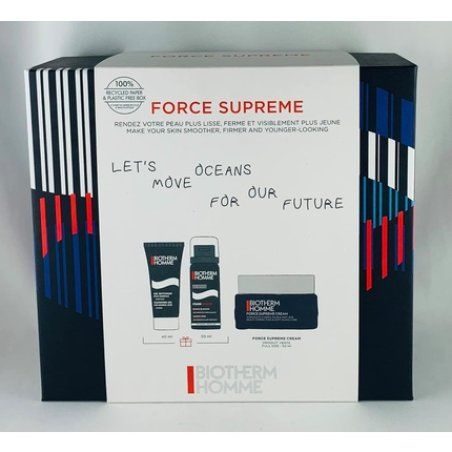 Biotherm Force Supreme Set Youth Architect Cream 50ml Facial Cleanser 40ml Shaving Foam 50ml