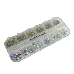 Beautynails Bna Crystal Ab Rhinestone Box