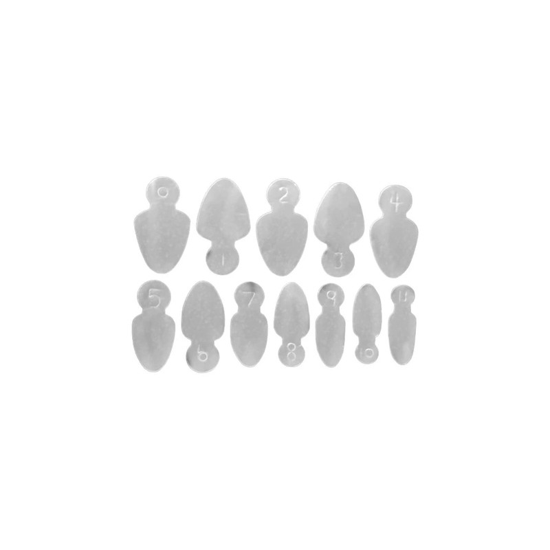 Beautynails Bna Tips Soft Silicone Pad Short Oval