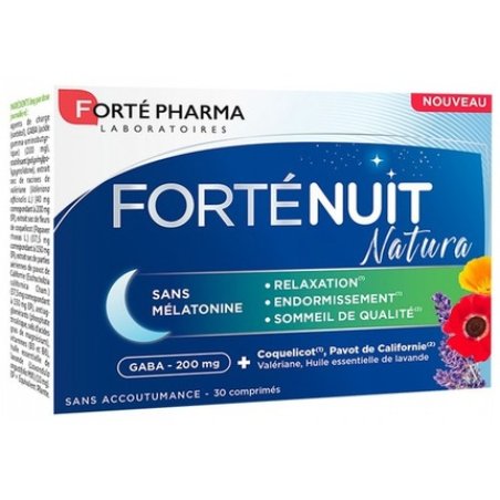 Forte Pharma Forte Nuit Natura 30 Tablets - Natural Sleep Solution
