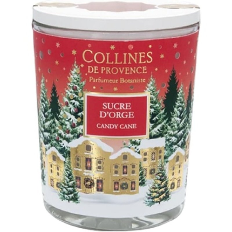 Collines De Provence Scented Candle Candy Cane 180g