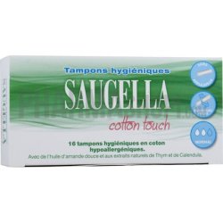 Saugella Cotton Touch 16 Normal Hygienic Tampons
