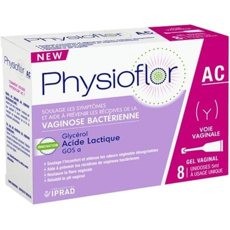Physioflor Ac Bel Vaginal 8 Unidoses
