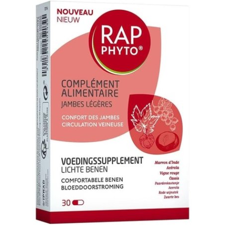 Rap Phyto Food Supplement for Light Legs 30 Capsules