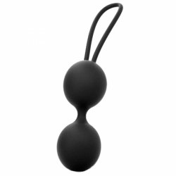 Marc Dorcel Dual Balls Silicone Geisha Balls Black