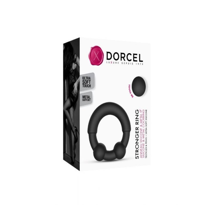 Dorcel Stronger Cock Ring Black One Size