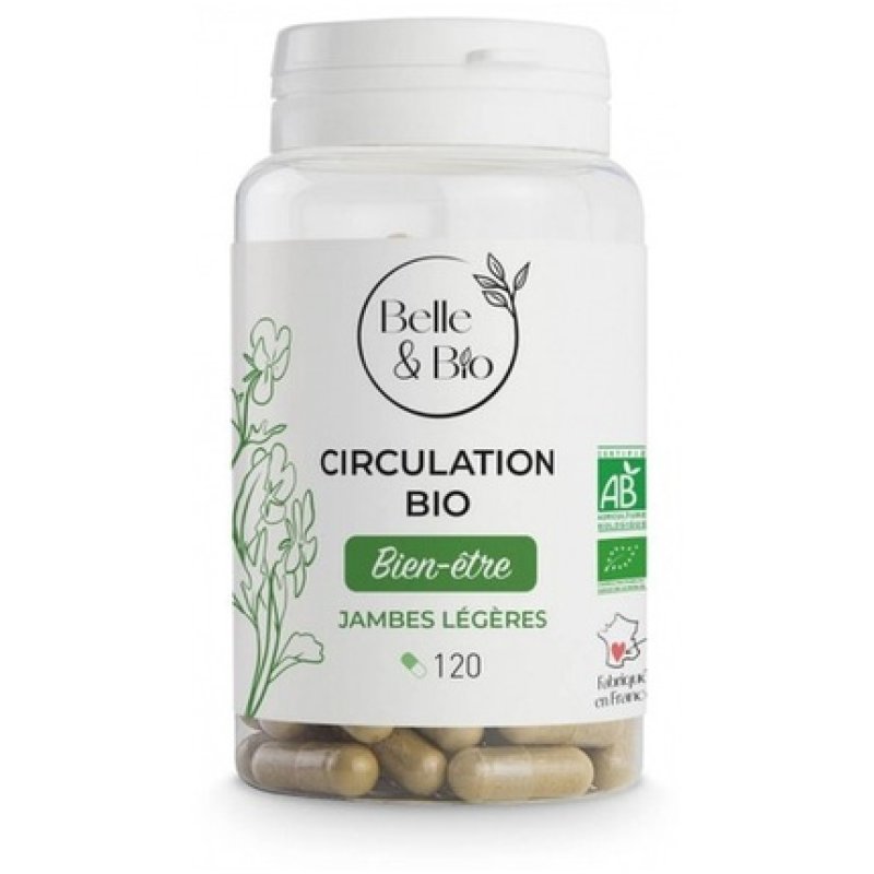 Belle & Bio Bio-Circulation Herbal Supplement 120 Capsules