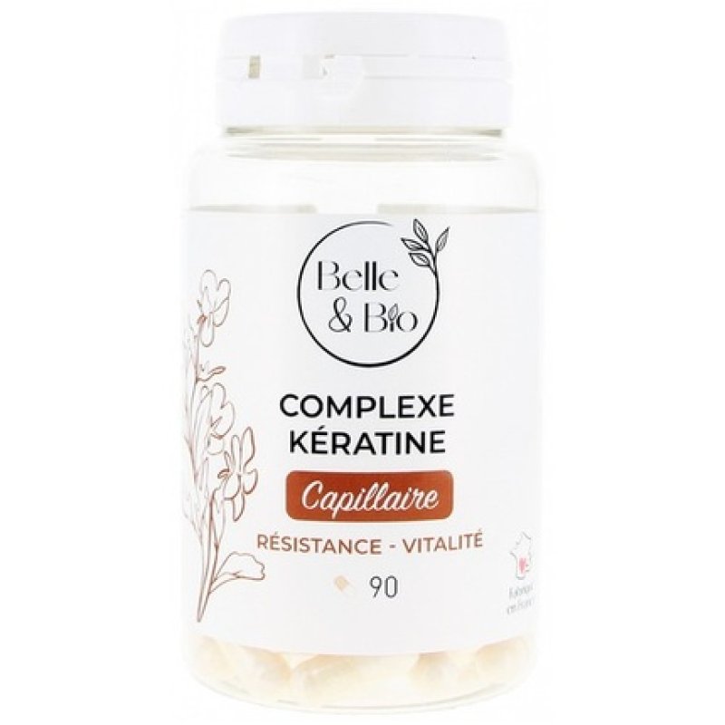 The Keratin Complex of Belle & Bio for Strong and Radiant Hair